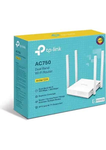 TP-Link Archer C24 Kablosuz Yönlendirici İncelemesi ve Özellikleri
