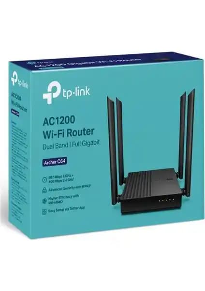TP-Link Archer C64 Dual Bant Kablosuz Router İnceleme ve Performans Analizi