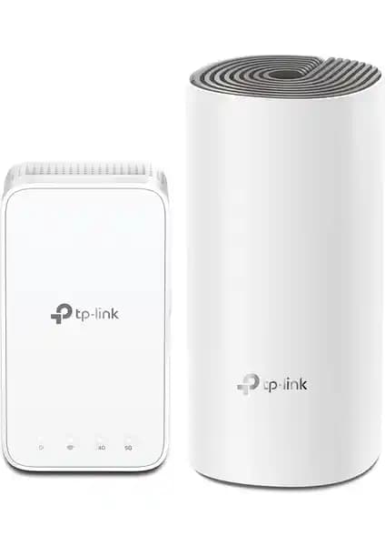 TP-Link Deco E3 AC 1200 Mbps Mesh Wi-Fi Sistemi Geniş Kapsama ve Kolay Kurulum