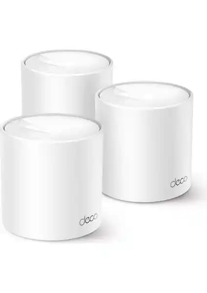 TP-Link Deco X10 3-Pack Wi-Fi 6 Mesh Sistemi ile Ev ve Ofislerde Güçlü Bağlantı