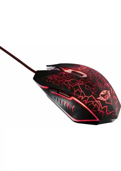 Trust 21683 MOU GXT105 İZZA Oyun Mouse'u: Ergonomik Tasarım ve Yüksek Hassasiyetli Performans
