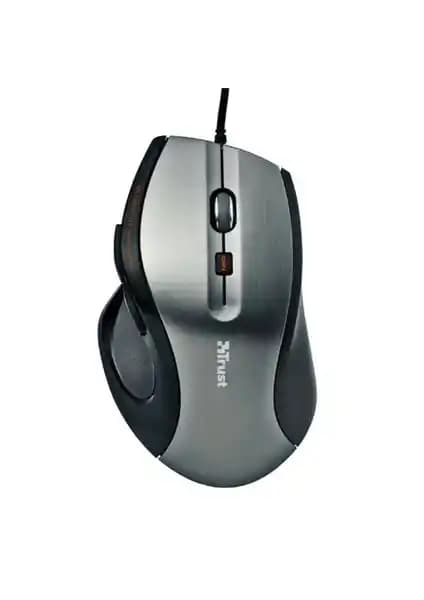 Trust Maxtrack Kablolu Siyah Güç Mouse: Ergonomik ve Yüksek Hassasiyetli Ofis ve Oyun Mouse'u