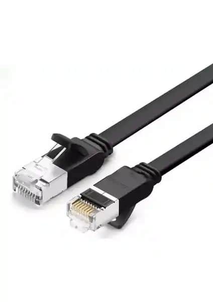Ugreen Cat6 Flat Pure Copper Ethernet Kablosu 2 Metre Düz Tasarım ve Yüksek Performans