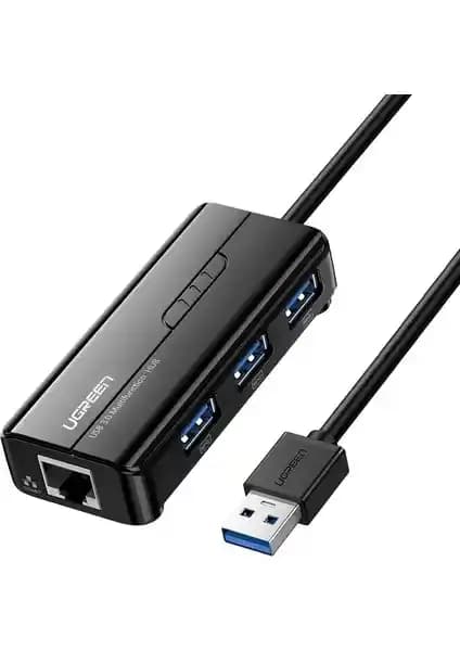 Ugreen USB 3.0 Gigabit Ethernet RJ45 Dönüştürücü: Hızlı ve Güvenilir Kablolu Bağlantı Çözümü
