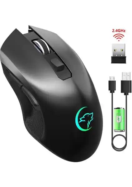 Valkyrie 6 Tuşlu Kablosuz Sessiz Mouse: Yüksek Performans ve Ergonomi Özellikleri