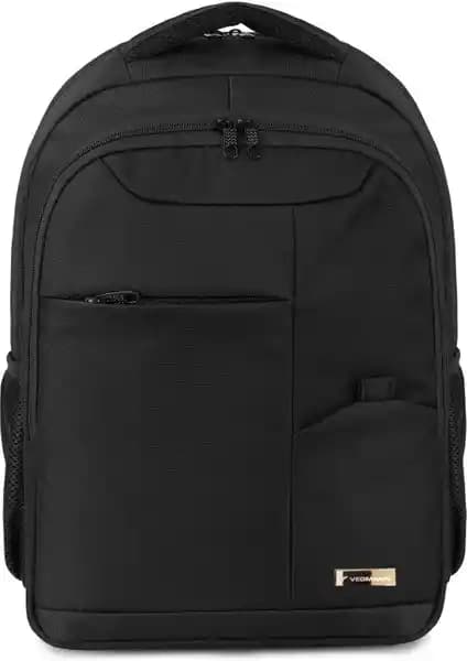 Vegmann Tucana 15.6 inç Siyah Laptop Sırt Çantası Günlük ve Seyahat Kullanımı İçin Uygun