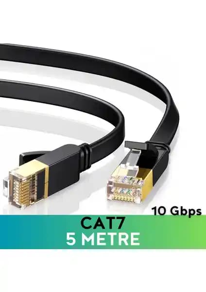 Vetech Cat7 5 Metre Ethernet Kablosu Yüksek Hız ve Stabil Bağlantı Sağlar