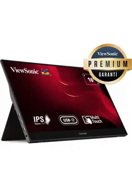 ViewSonic TD1655 Taşınabilir 15.6 İnç Dokunmatik Monitör Özellikleri ve Kullanım Alanları