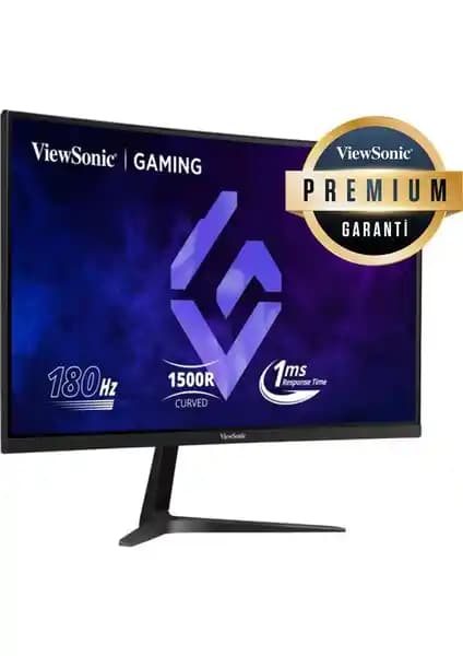 ViewSonic VX2718-PC-MHD: Oyun ve multimedya deneyimi sunan 27 inç kavisli monitör