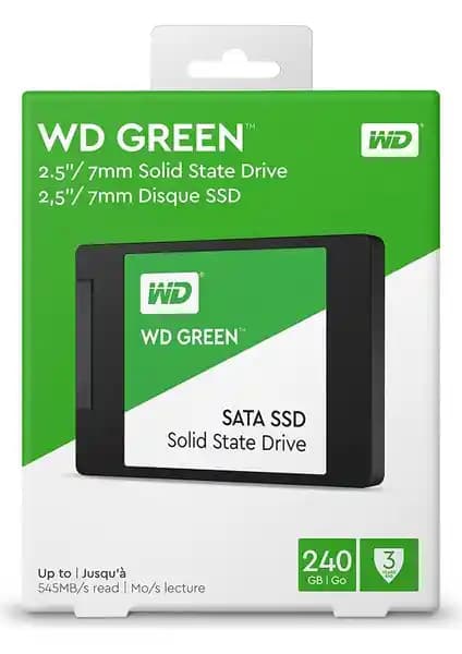WD 240 GB SATA 3 SSD ile Bilgisayar Performansınızı Artırın Güvenilir ve Hızlı Depolama Çözümü
