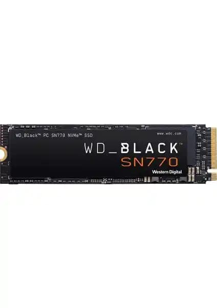 WD Black SN770 1TB NVMe SSD ile yüksek performans ve güvenilirlik sağlayan depolama çözümü