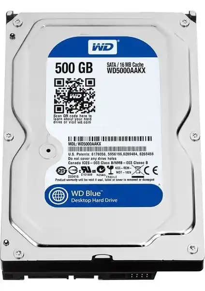 WD Blue 500 GB 3.5 İnç SATA3 Güvenlik Harddiskleri ile Yüksek Kapasiteli Depolama Çözümü