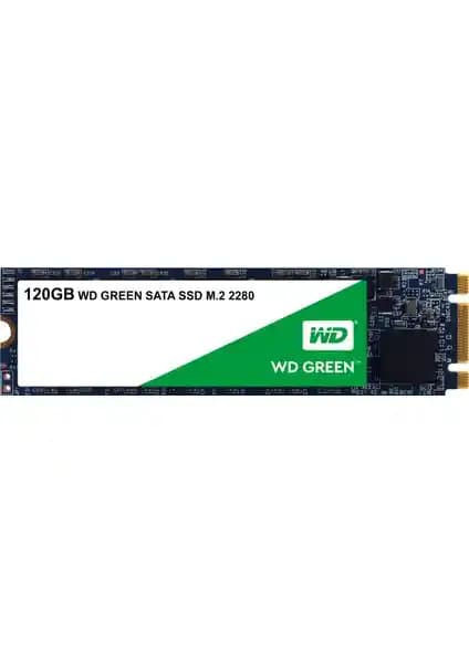 WD Green 120GB M.2 SATA SSD ile Hızlı ve Güvenilir Depolama Çözümü