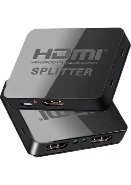 Wozlo 2 Port HDMI Çoklayıcı Splitter: Yüksek Çözünürlük ve Çoklu Ekran Çözümüdür