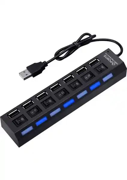 Wozlo 7 Port USB Hub: Çoklu Bağlantı ve Yüksek Performanslı USB Çözümleri