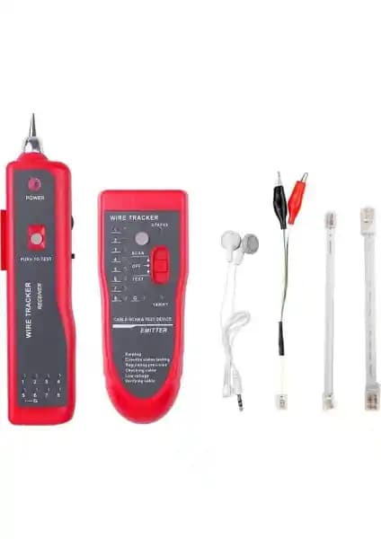 Wozlo Kablo Network Elektrik ve Veri Kablo Test Cihazı Profesyonel Kablo Tespiti için