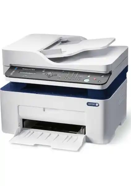Xerox Workcentre 3025V_NI Çok Fonksiyonlu Mono Lazer Yazıcı Kablosuz Bağlantı Özelliğiyle Ofisler İçin Uygun