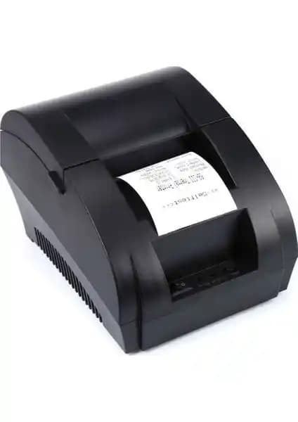 Zjiang ZJ 5890K Termal Yazıcı: Hızlı, Dayanıklı ve Şık İşletme Çözümü