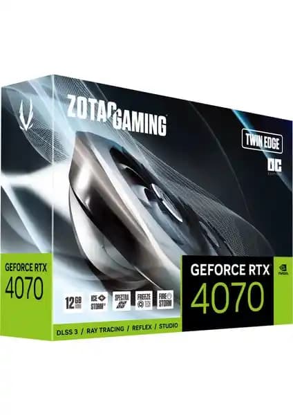 Zotac GeForce RTX 4070 Twin Edge OC 12GB: Yüksek Performanslı Oyun ve Profesyonel Grafik Kartı