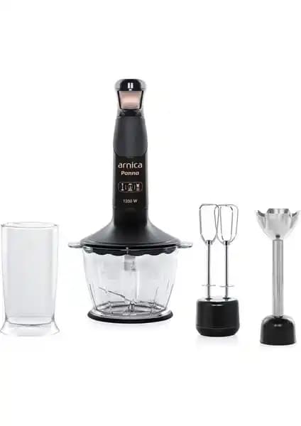 Arnica Panna Siyah-Rose ve Karaca Mastermaid Prosteel Blender Setleri Karşılaştırması
