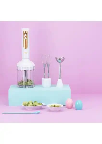 Emsan Powerpack Midi Beyaz ve Karaca Mastermaid Prosteel Blender Setleri Karşılaştırması