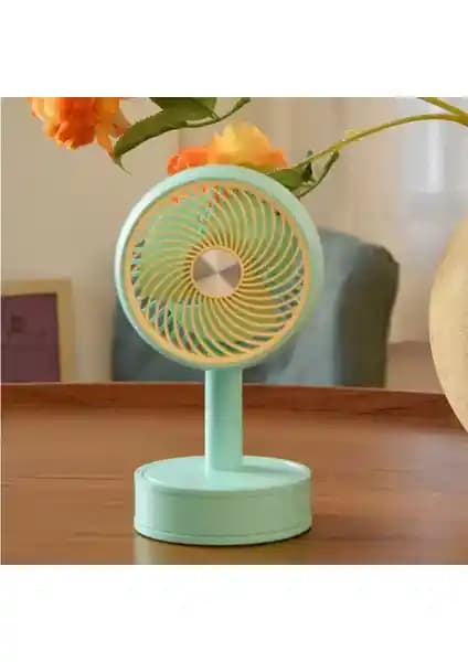 Enshall Şarjlı Yase Fan Mini ve Taşınabilir USB Fan Karşılaştırması