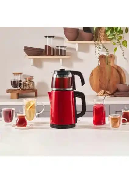 Karaca Tea Glass ve Korkmaz Demkolik InoxSiyah Elektrikli Çaydanlık Karşılaştırması