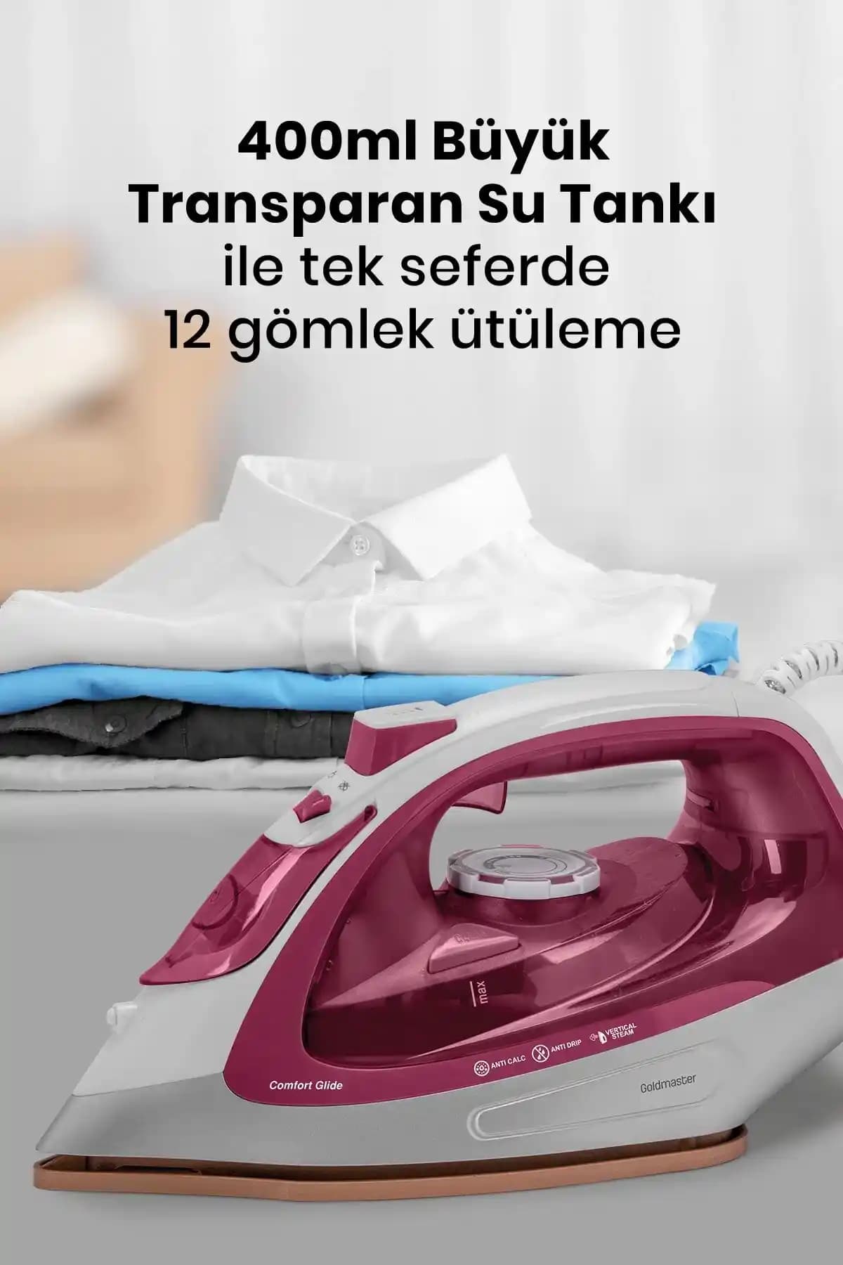 2600 W Güçlü Buharlı Ütü ile Yüksek Performans ve Kolay Temizlik Rehberi