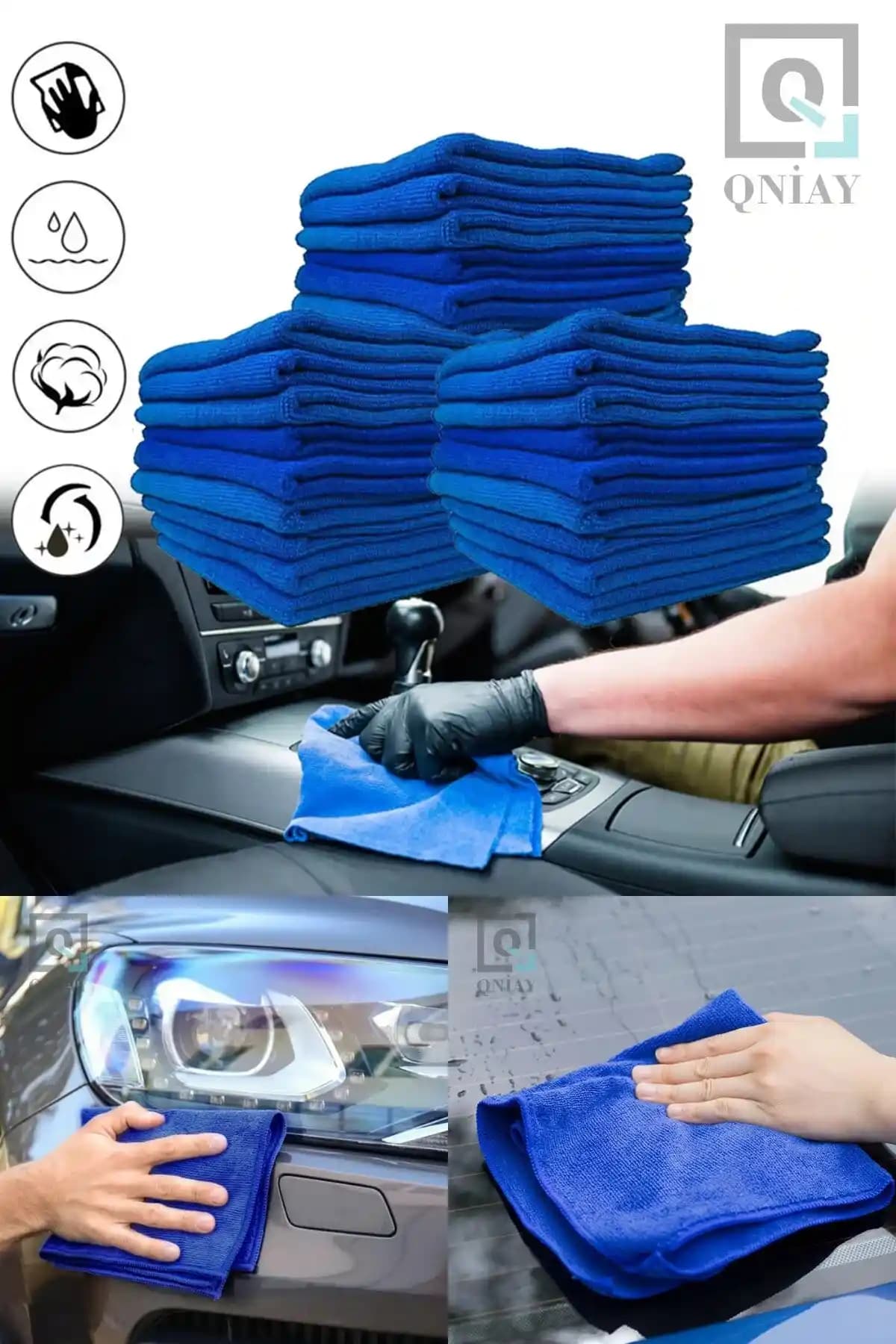 Araç Temizliğinde Mikrofiber Bezlerin Avantajları ve Doğru Kullanım İpuçları