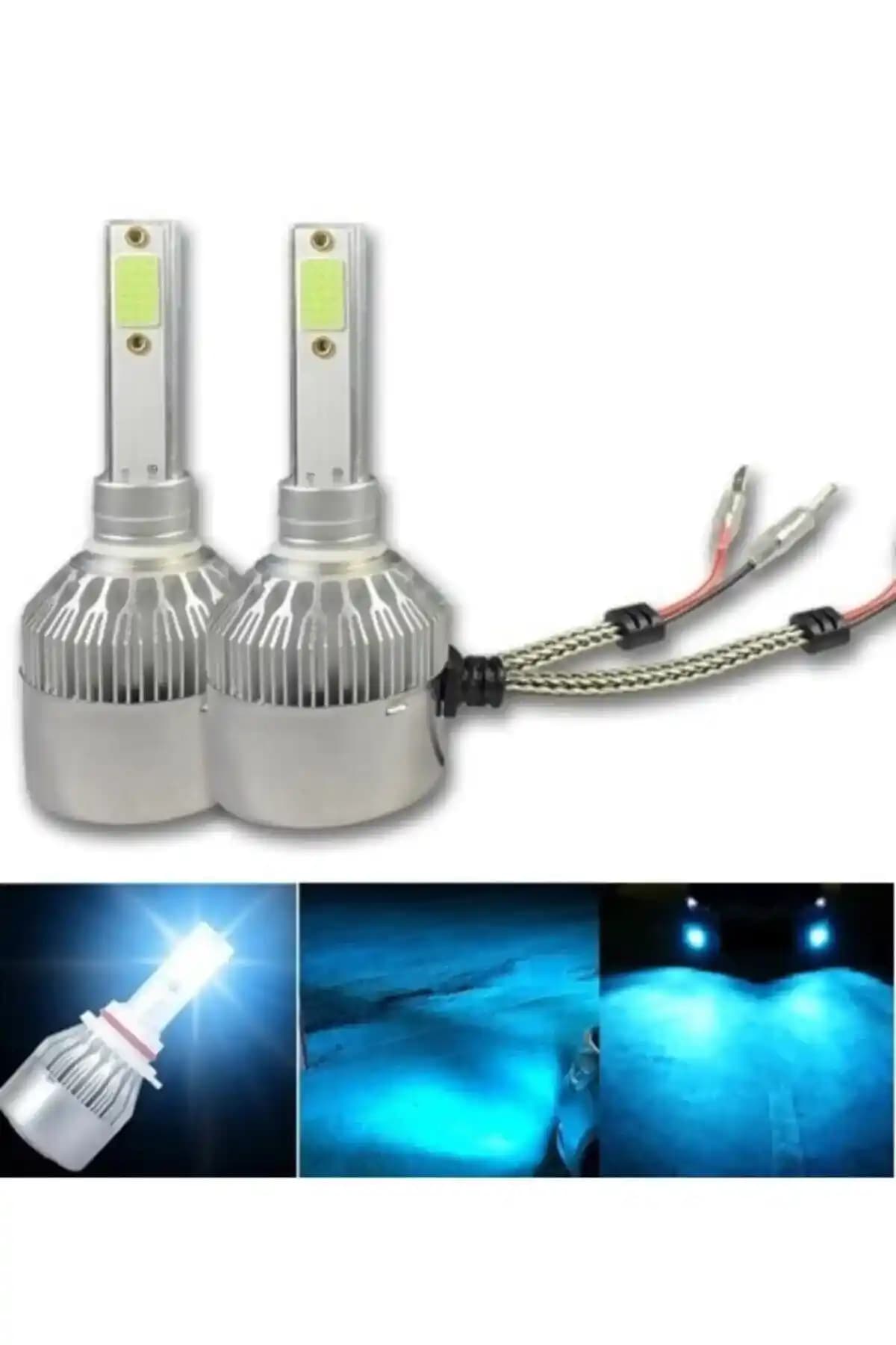 Buz Mavisi LED Ampuller ve Otomobil Sis Farlarındaki Kullanım Önemi