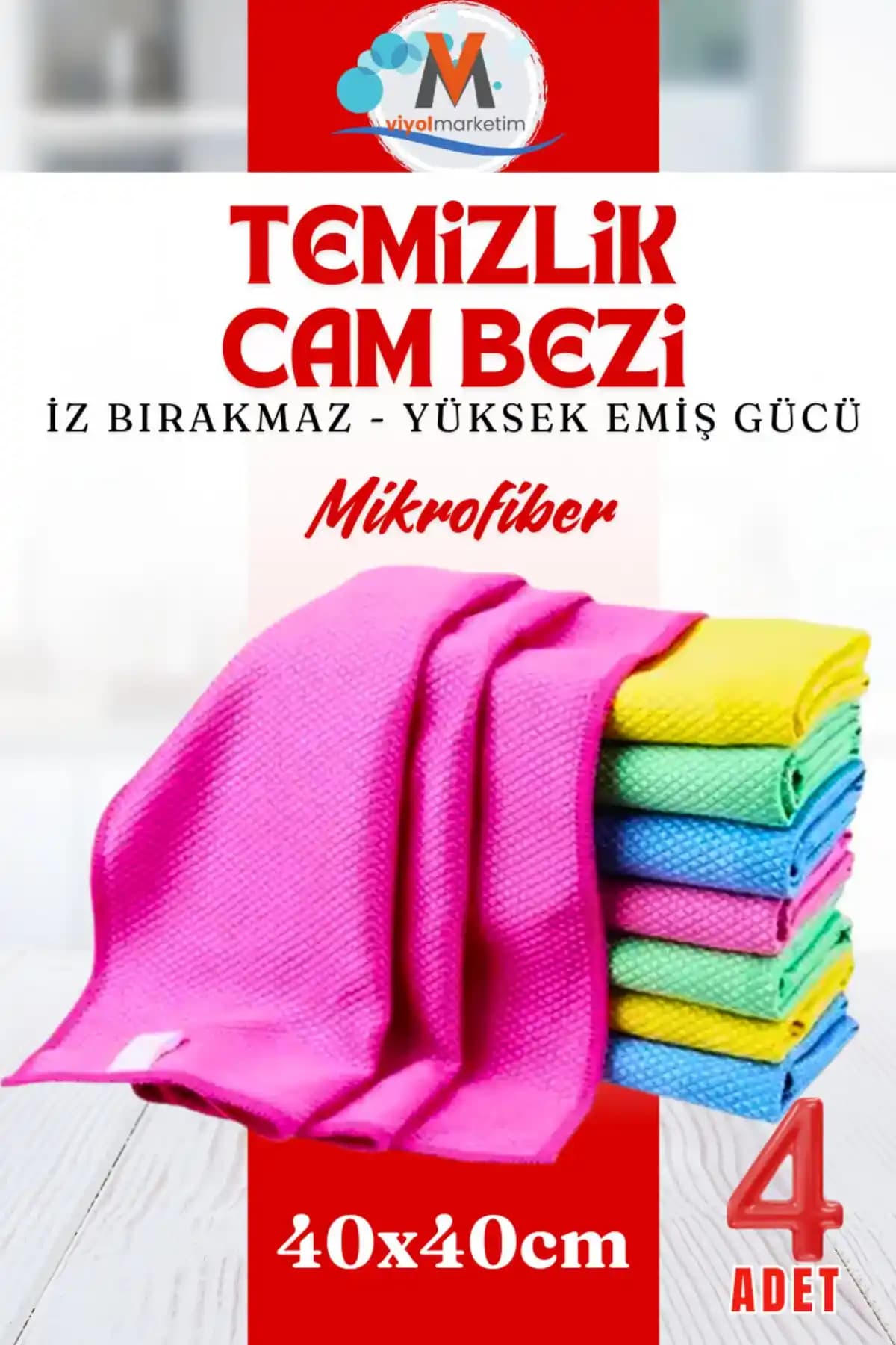 Cam Temizliği İçin Mikrofiber Bezleri: Etkili ve Güvenilir Temizlik Çözümü