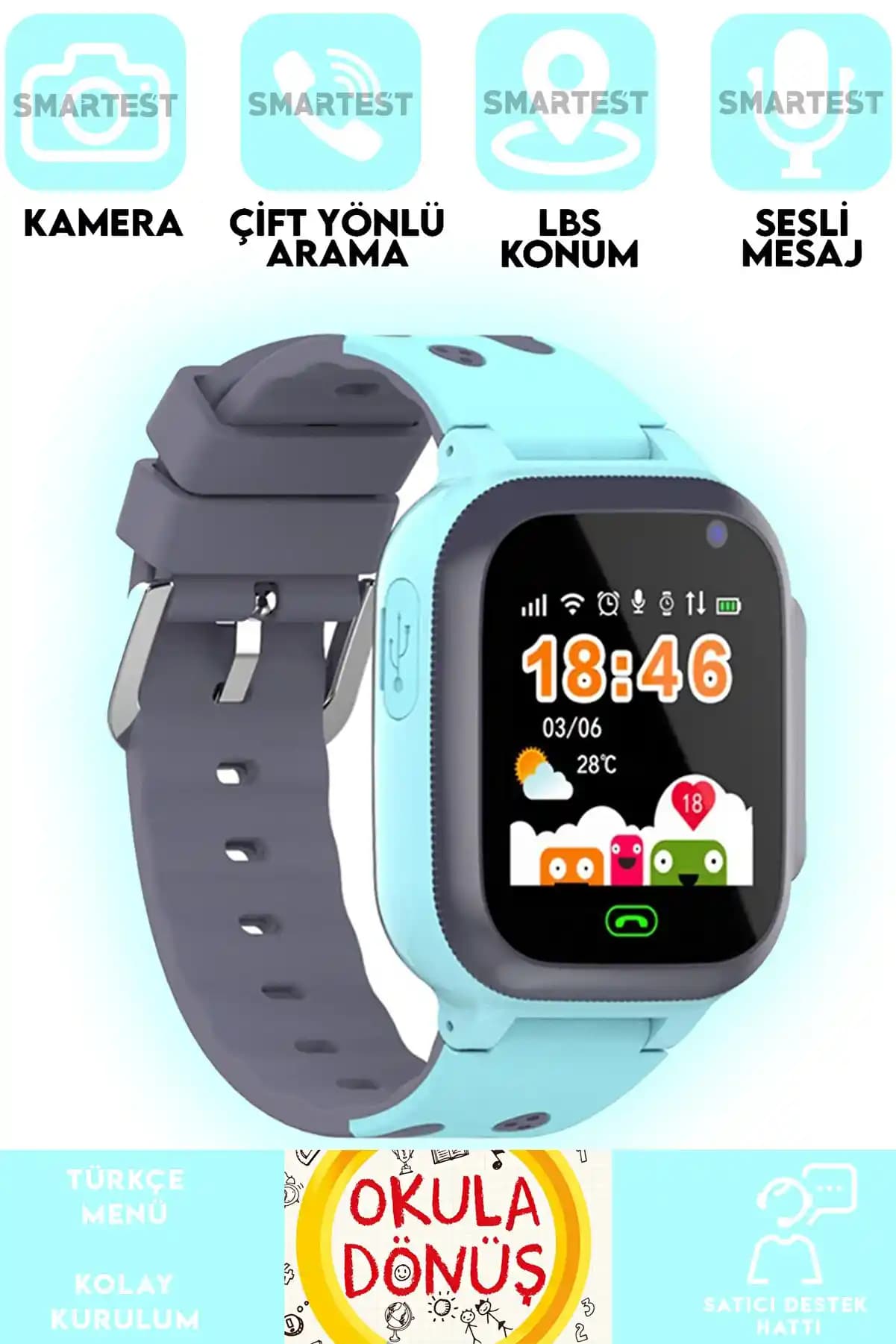 Çocuklar İçin Konum Takipli Akıllı Saatler: Güvenlik ve Bağlantıyı Artıran Teknolojik Çözümler