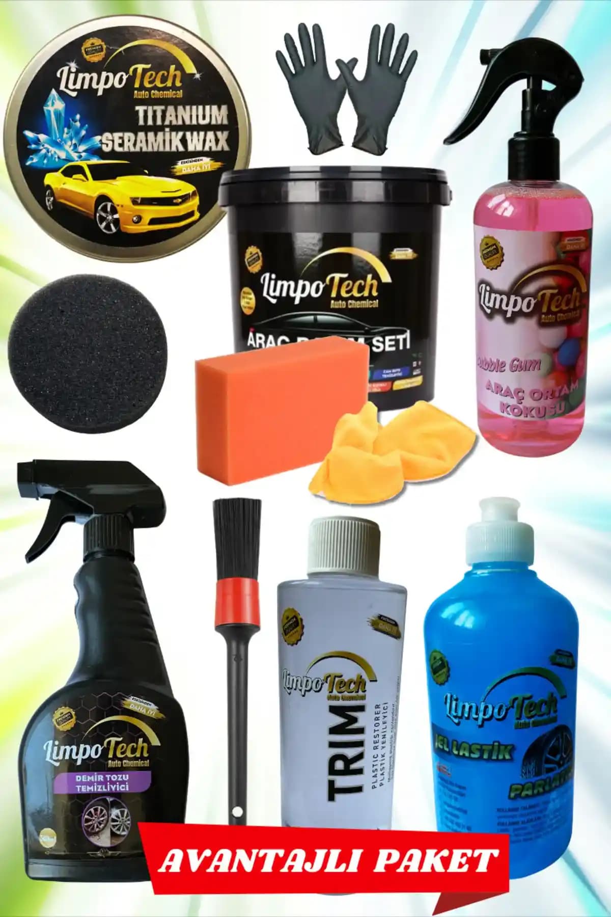 Çok Parçalı Profesyonel Oto Bakım Setleri ile Araçlarınızın Temizliği ve Bakımı Kolaylaşır