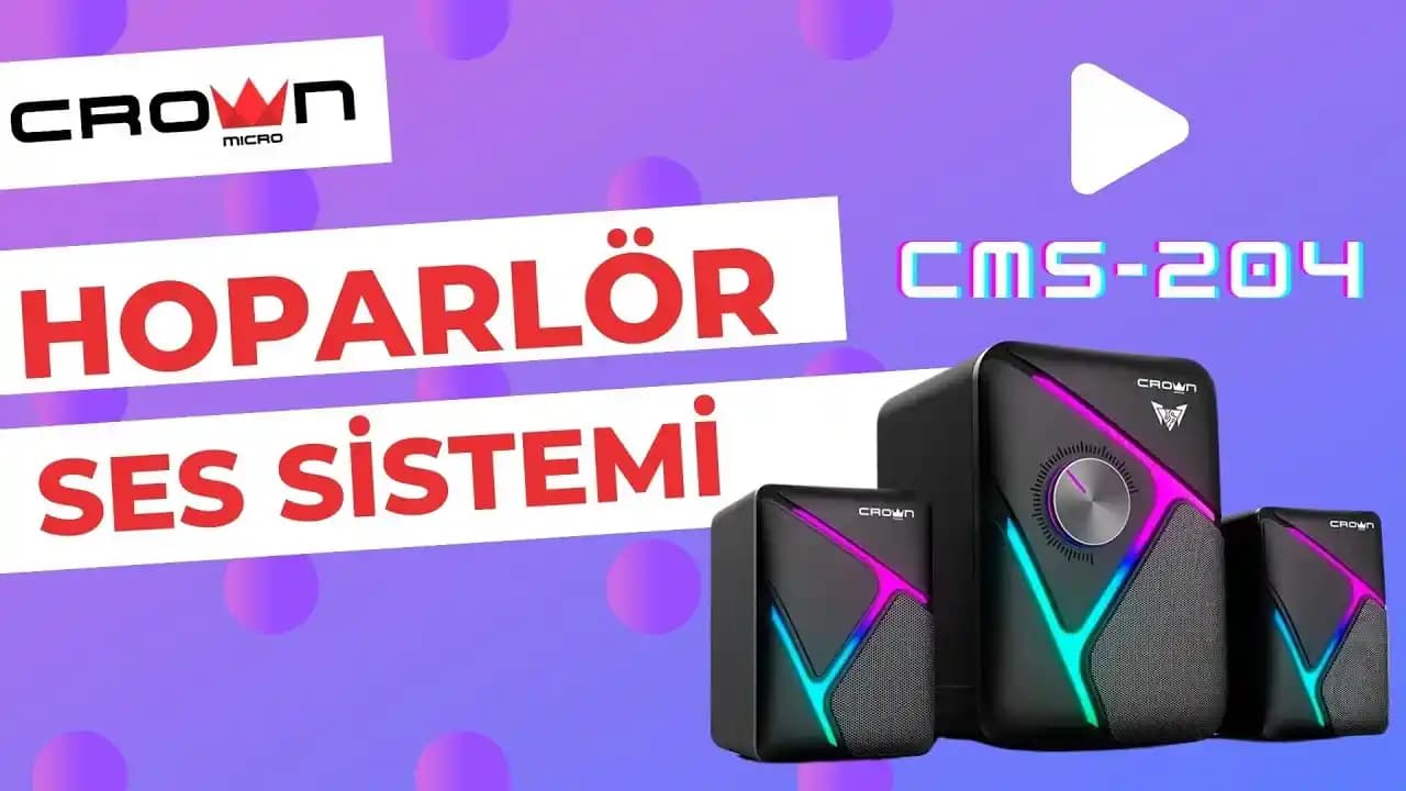 Crown Micro Bass Taşınabilir Hoparlörlerin Ses Kalitesi ve Teknik Özellikleri