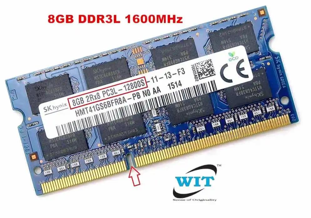 DDR3L 8GB Notebook RAM Modülleri Performans ve Enerji Verimliliği Dengeleyici Çözüm