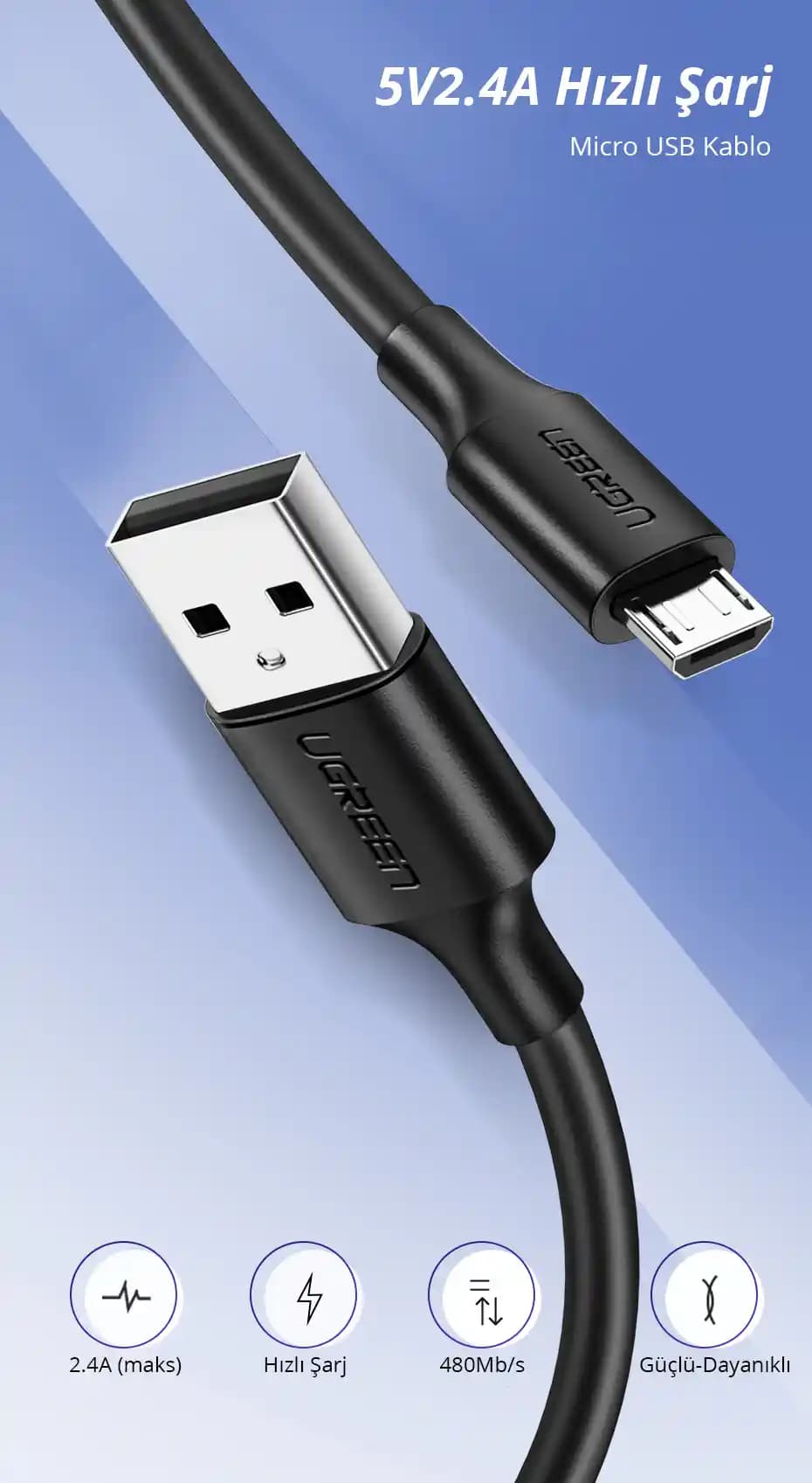 Ekonomik ve Hızlı Şarj Micro USB Kablosu: Günümüz Teknolojisinde Uygun Çözümler