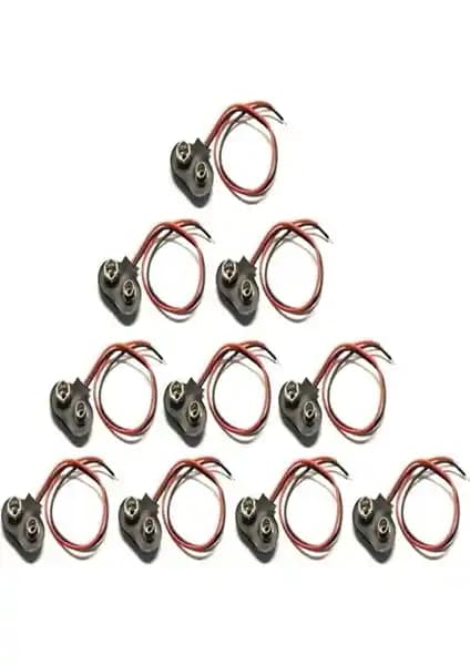 Elektronik ve Giyilebilir Teknolojilerde 10'lu 9V Pil Bağlantı Aparatlarının Önemi ve Kullanım Alanları