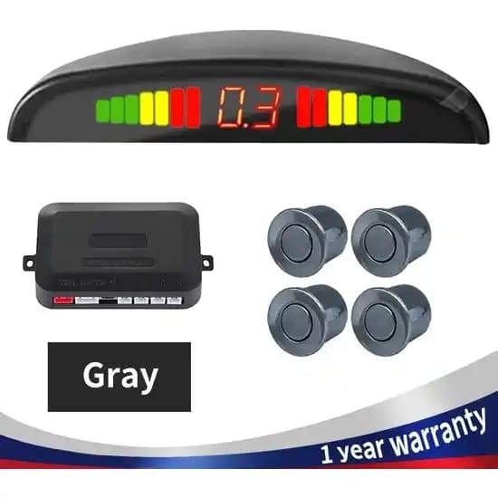 Güçlü Gri Ekranlı Park Sensörleri ile Güvenli ve Pratik Park Deneyimi