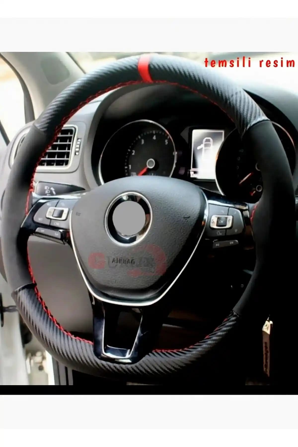 Gurler Oto Karbon Detaylı Direksiyon Kilifi: Güçlü ve Estetik Sürüş İçin Modern Çözüm