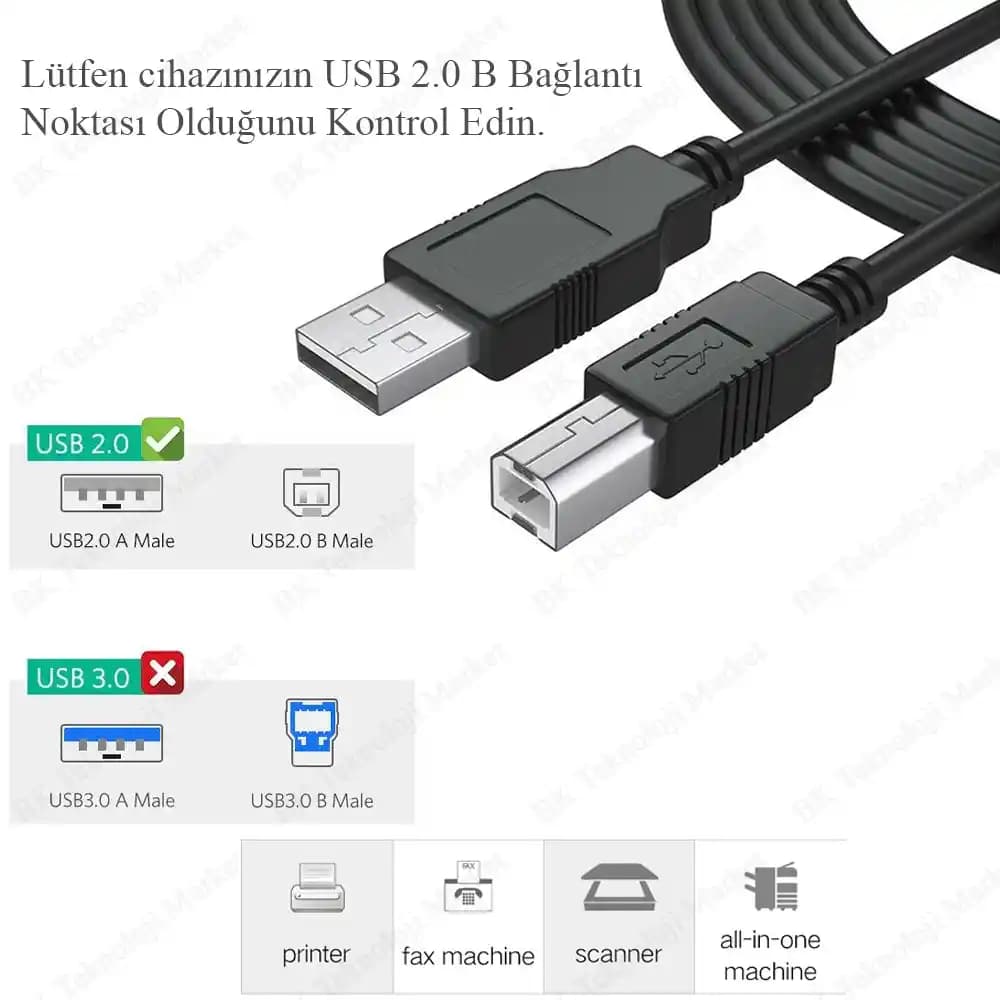 HQ ve Compaxe USB Yazıcı Kabloları Karşılaştırması ve Kullanım İpuçları