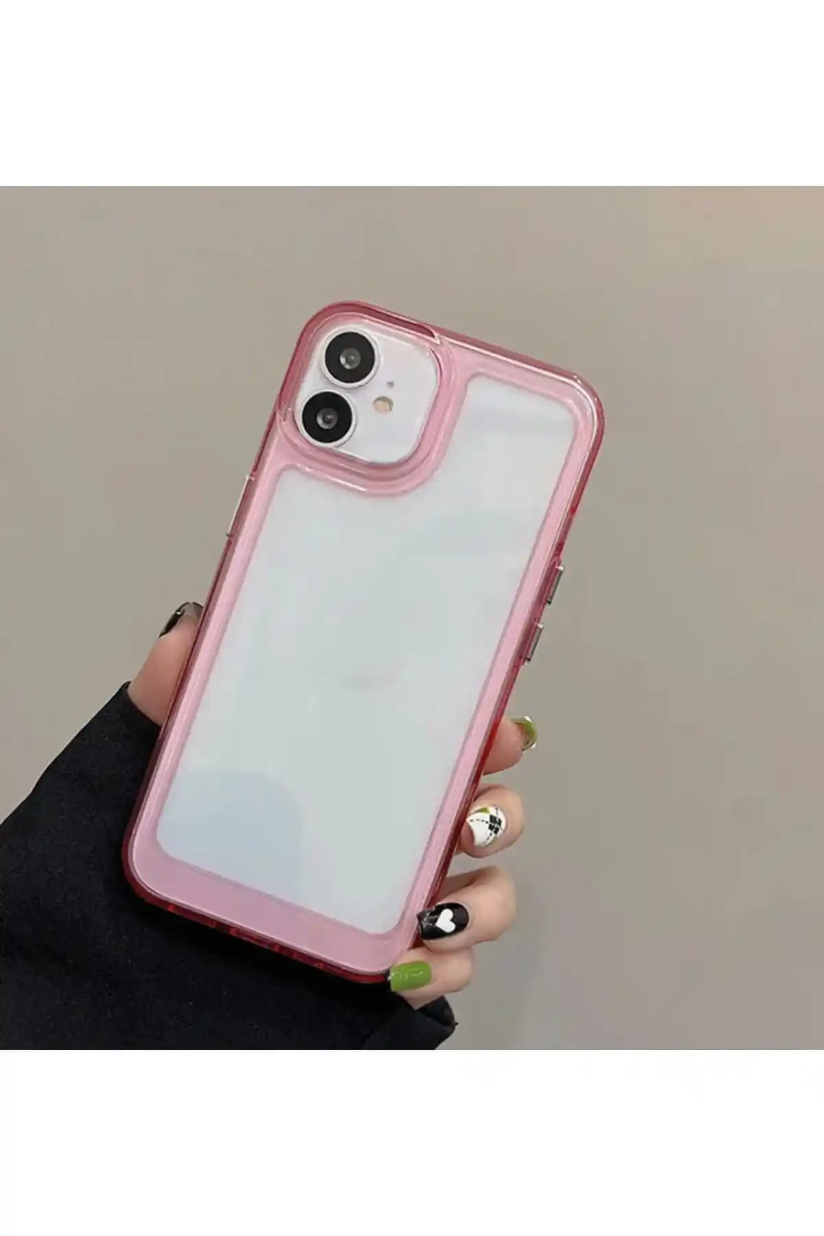 iPhone 11 için estetik ve koruyucu pembe ile şeffaf kılıf seçenekleri