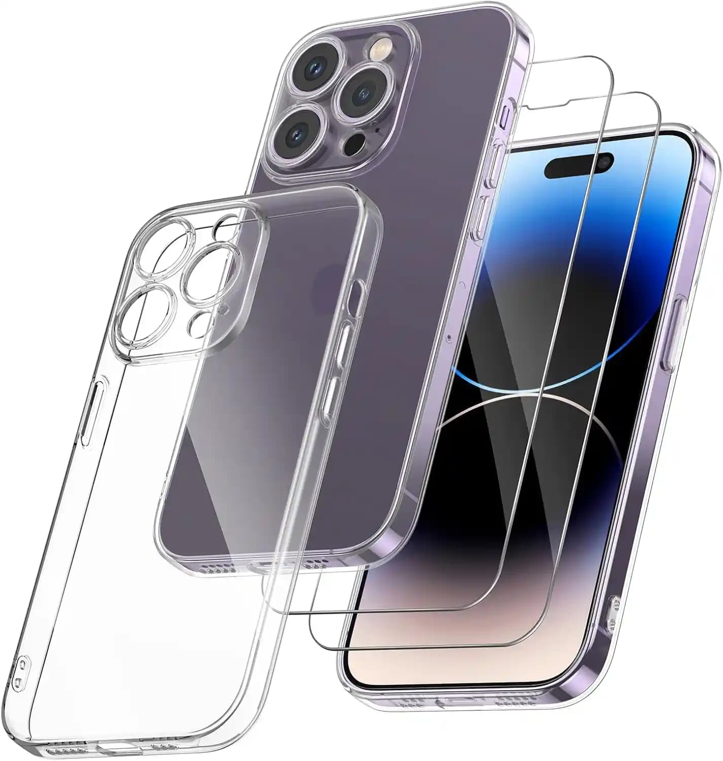 iPhone 14 için Şeffaf Silikon Kamera Koruyucu: Estetik ve Güvenlik Bir Arada