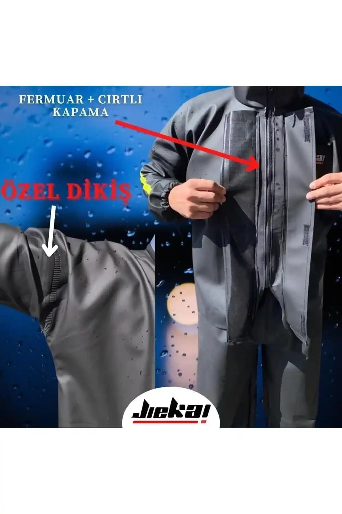 Jiekai Motosiklet Yağmurlukları: Su Geçirmezlik ve Dayanıklılık Özellikleri