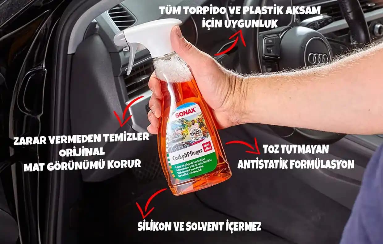 Karayipler Kokusu ile Torpido Temizleyici: Ferah ve Güçlü İç Temizlik Çözümü