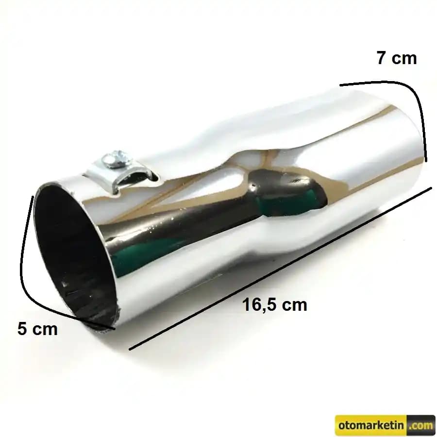 Krom Egzoz Ucu ile Aracınıza Sportif ve Estetik Bir Görünüm Kazandırın