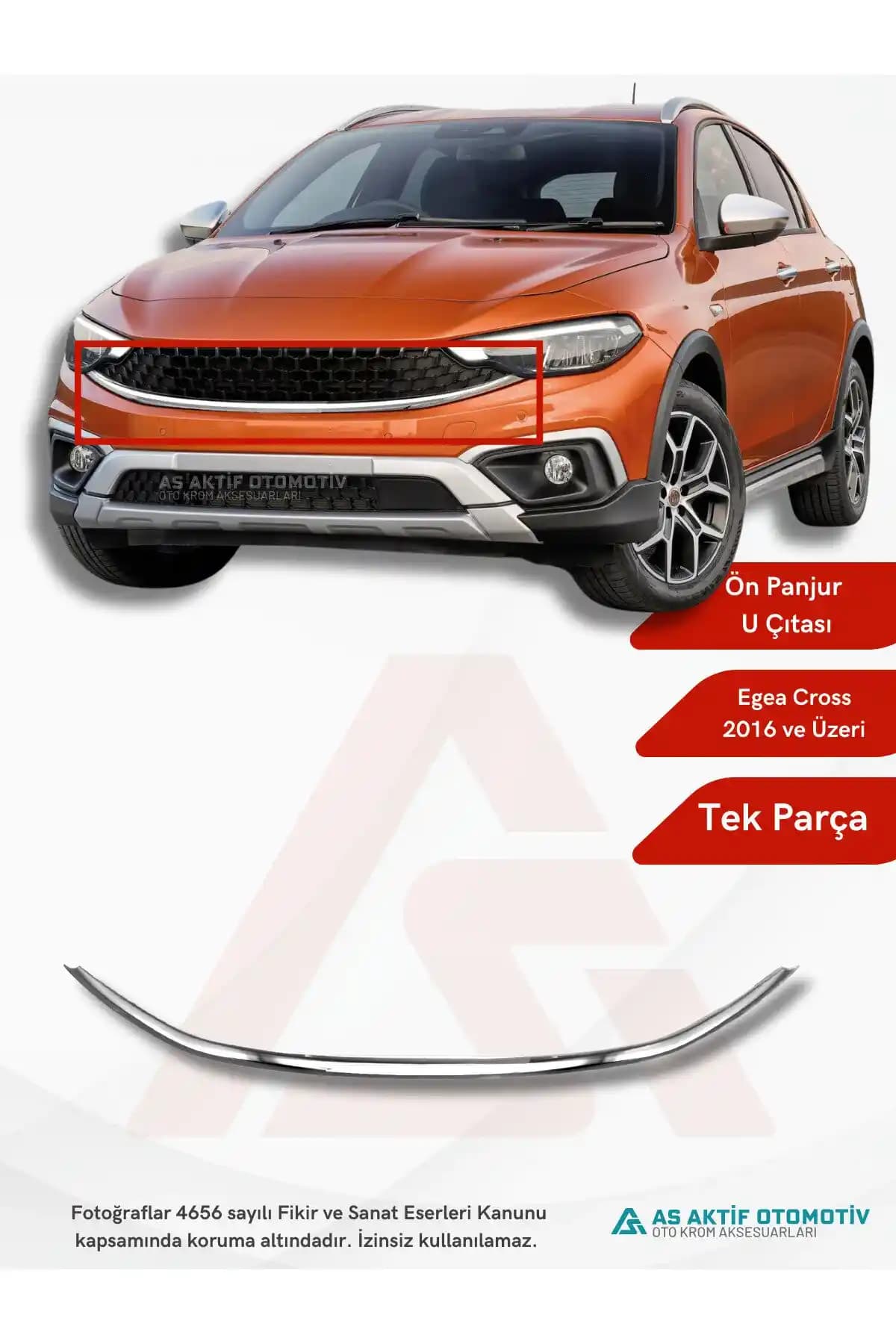 Krom Finish Araba Aksesuarları ile Fiat Egea Cross'in Dış Görünümünü Geliştirme Rehberi