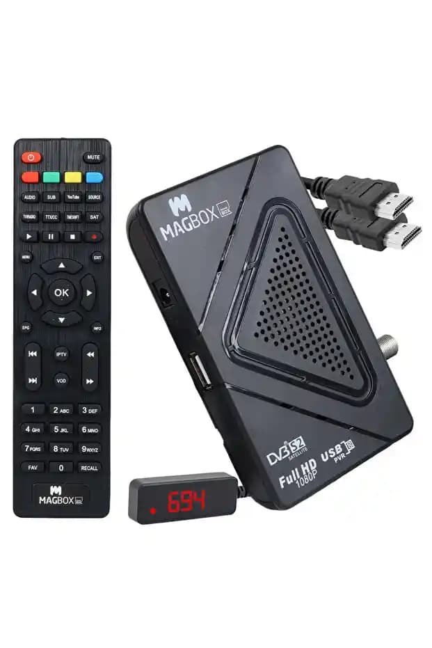 Magbox Full HD Uydu Alıcısı: Yüksek Çözünürlük ve Kullanım Kolaylığıyla Modern Eğlence