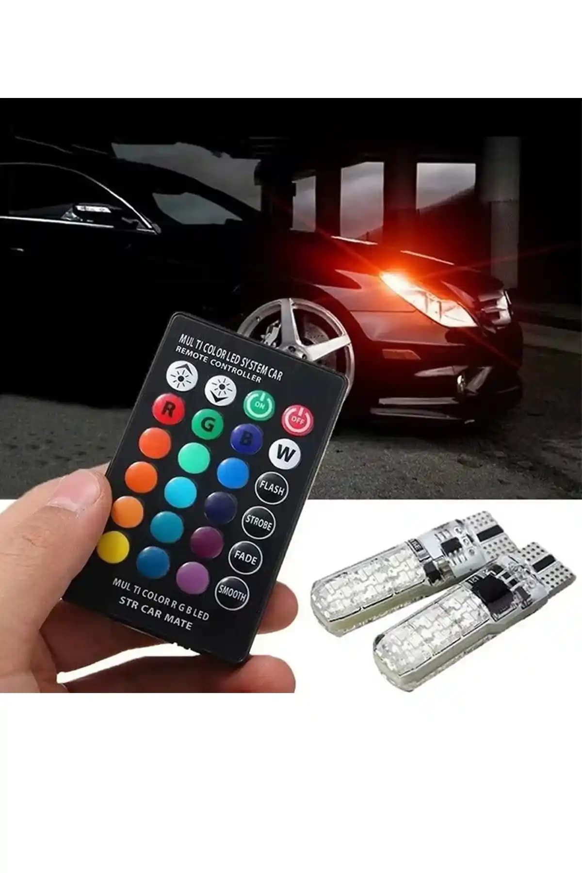 Meyzone RGB T10 Ampuller: Renk Değiştirme Özellikleri ve Kullanım Alanları