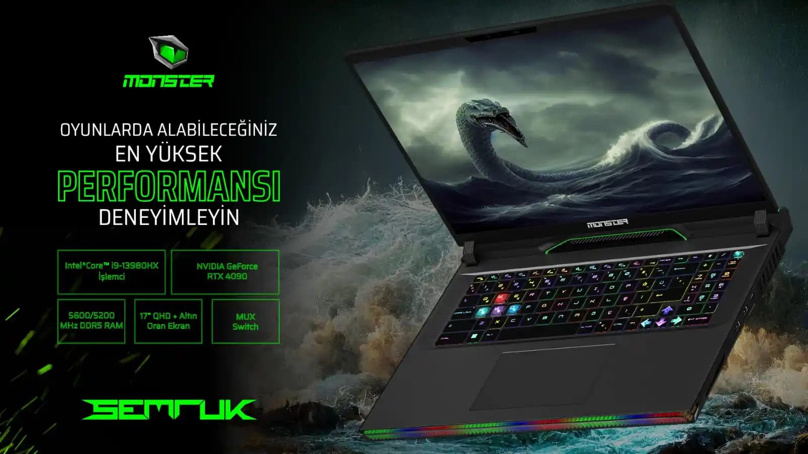 Monster Dizüstü Bilgisayarlar ve Alternatifleri: Yüksek Performanslı Modellerin Karşılaştırması