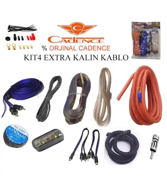 Otomobil Ses Sistemleri İçin Cadence Class Amfi Kabloları Performans ve Dayanıklılık